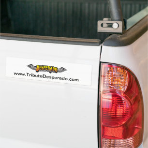 Bumper Sticker Desperado Eagles Tribute Bildekal