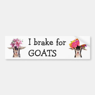 Bumper Sticker - Jag bromsar för GETTER Bildekal
