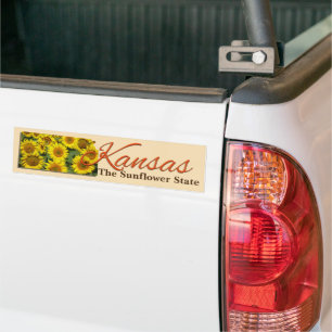 Bumper Sticker - KANSAS Bildekal
