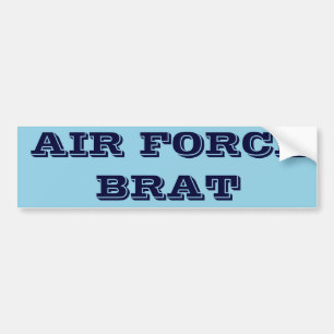 Bumper Sticker Luft Force Brat Bildekal