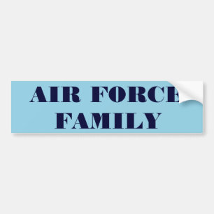 Bumper Sticker Luft Force-familjen Bildekal