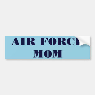 Bumper Sticker Luft Force Mamma Bildekal