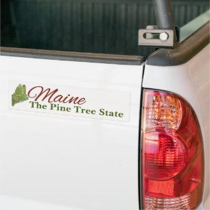 Bumper Sticker - MAINE Bildekal
