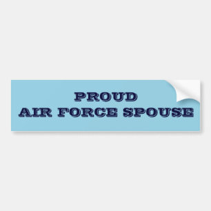 Bumper Sticker Proud Luft Force-make Bildekal