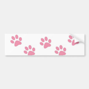 Bumper Sticker Rosa Tass avtryck Bildekal