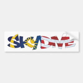 BUMPER STICKER SKYDIVE MALAYSIA BILDEKAL
