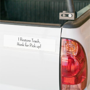 Bumper Sticker Sopor Restore Honk Bildekal