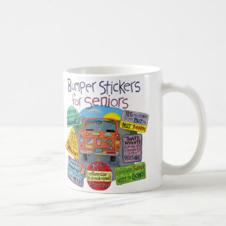 Bumper Stickers for Seniors Kaffemugg