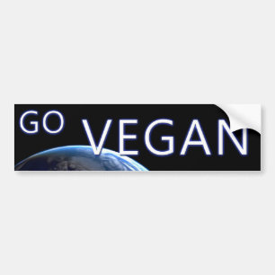 bumpersticker-VEGAN2 Bildekal