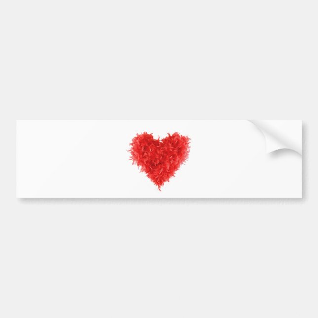 BumperStickers|RedHeartBoa Bildekal (Framsidan)