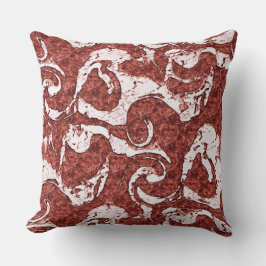 Bumpy rocky coral and white spots kudde