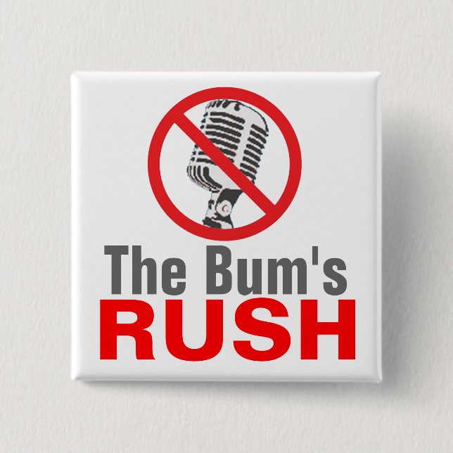 Bum's RUSH Knapp (Framsida)