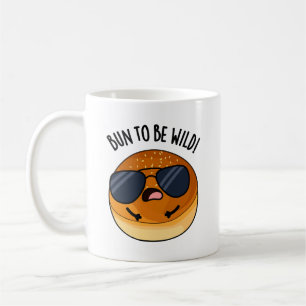 Bun att vara Vild, bra mat Pun Kaffemugg