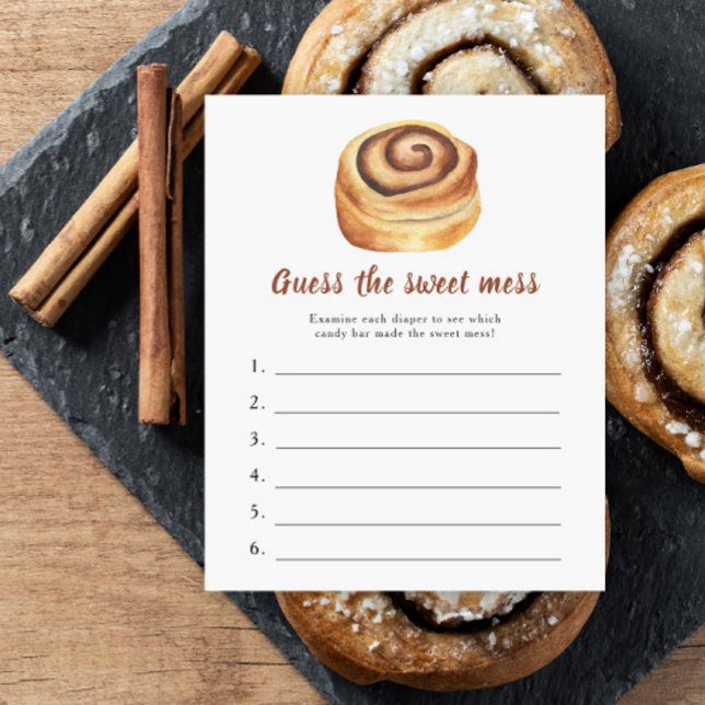 Bun Baby dusch Gissa det söta  spelet (Skapare uppladdad)