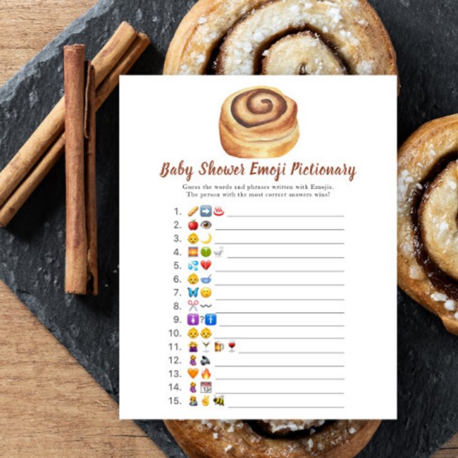 Bun baby shower Emoji bildspel (Skapare uppladdad)