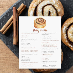 Bun babydusch - Baby Trivia-spelet