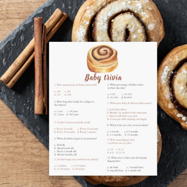 Bun babydusch - Baby Trivia-spelet (Skapare uppladdad)
