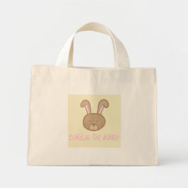 Bun Bun the Bunny Tote Bag Mini Tygkasse