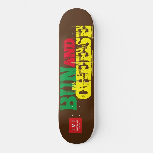 BUN & CHEESE SKATEBOARDS/JMT SKATEBOARDS (Framsida)