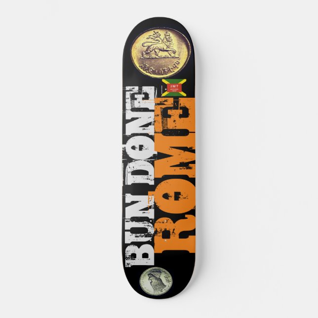 BUN DONE ROME Skateboard (Framsida)