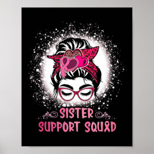 Bun Gl Syster Support Squad Breast Cancer Awarenes Poster