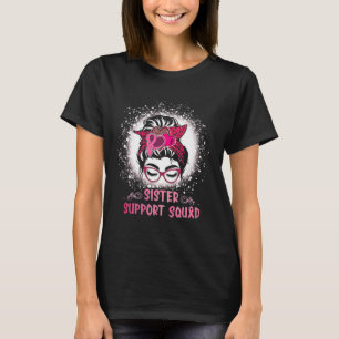Bun Gl systerstödgrupp Bröstcancer medvetenhet T Shirt