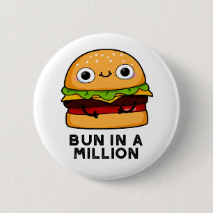 Bun i en miljonerung Burger Pun Knapp