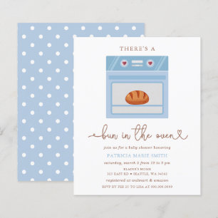 BUN i Oven Blue Pojke Baby Shower