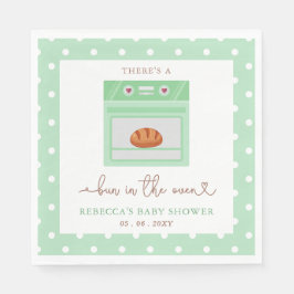 Bun i Oven Neutral Baby Shower Pappersservett
