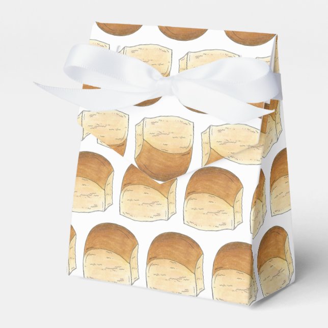 Bun i ugn Bread Middag Rolls Baby Shower Presentaskar (Framsidan Sidan)