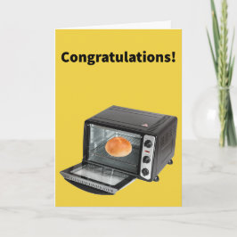 Bun i ugnen - Grattisar för Gravid Kort