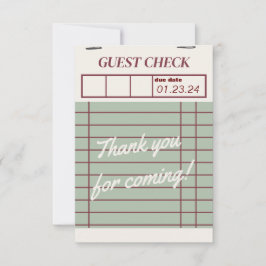 Bun in i ugnens tackkort tack kort