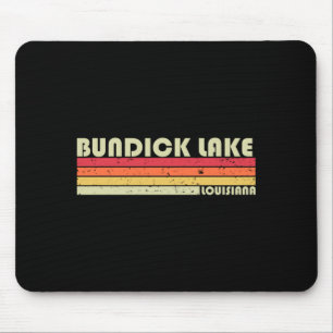Bun Lake Louisiana Rolig Fiske Camping Sommar Musmatta