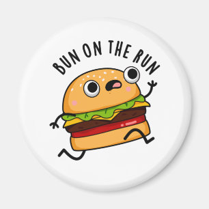 Bun på Springa-burken Magnet