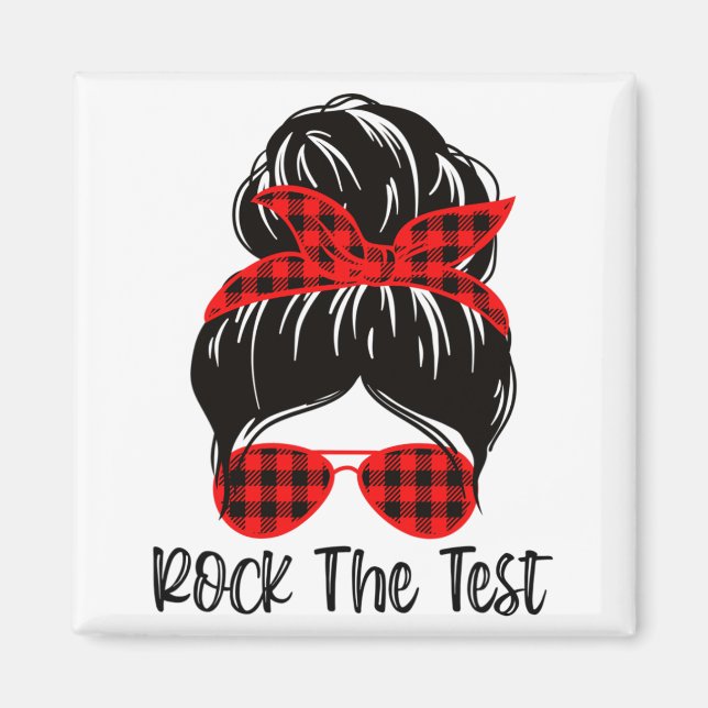 Bun Sten: The Test Day 2023 Testing Day May Teache Magnet (Framsidan)