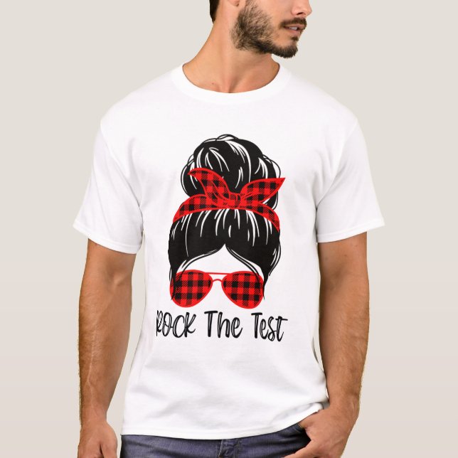 Bun Sten: The Test Day 2023 Testing Day May Teache T Shirt (Framsida)