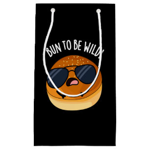 Bun to be Vild Funny Food Pun Mörk BG