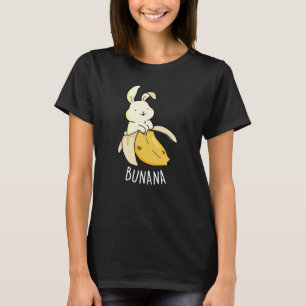 Bunana Funny Bunny i en Banana Pun-Mörk BG T Shirt