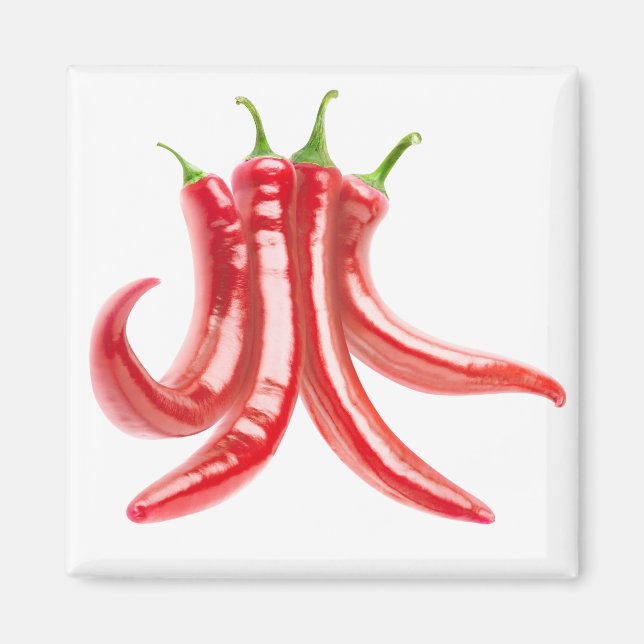 Bunch of chili peppers magnet (Framsidan)