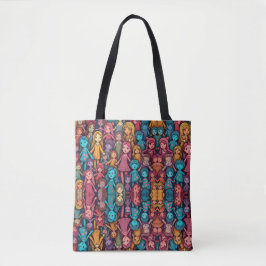 Bunch of Girls Tote Tygkasse