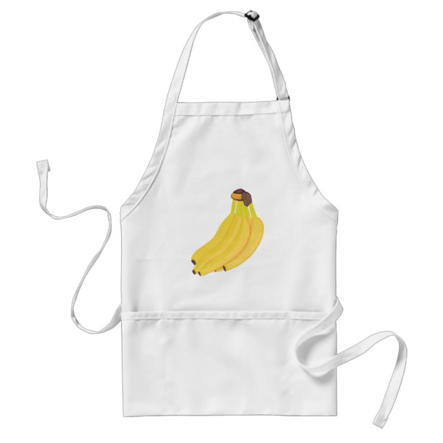 Bunch of Gult Bananas Aprons Förkläde (Framsidan)