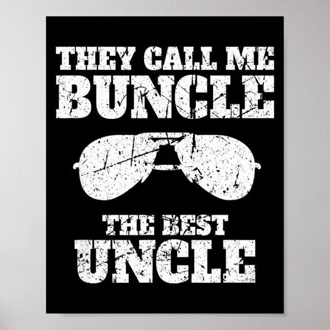 Buncle - De kallar mig Buncle - Den roliga farbror Poster (Framsidan)