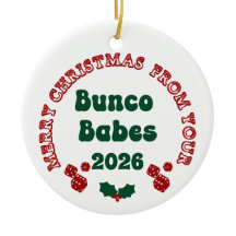 Bunco Babe Årlig Prydnad