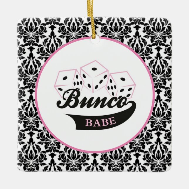 Bunco Babe jul Ornament (Framsida)