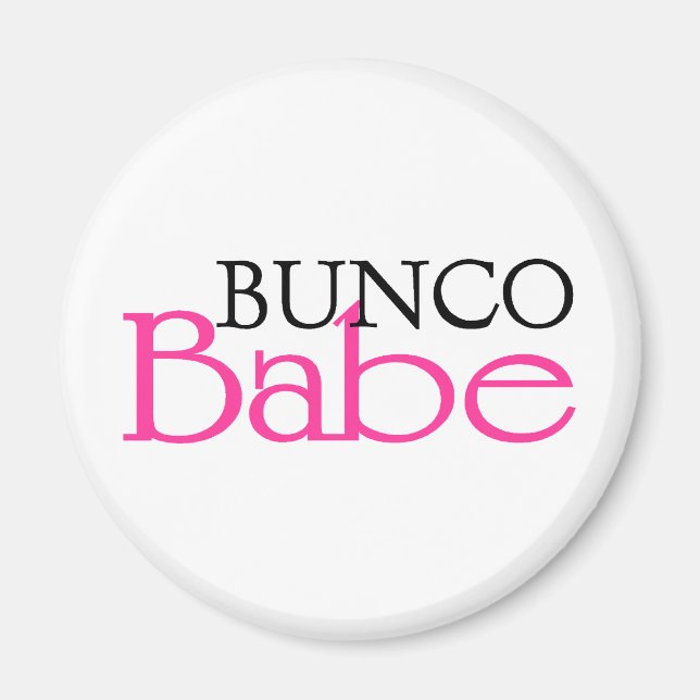 Bunco Babe Magnet (Framsidan)