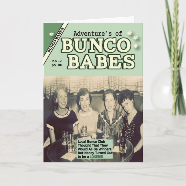 Bunco Babes Äventyr #2 Kort (Framsida)