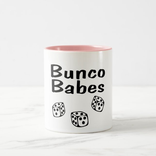 Bunco Babes Två-Tonad Mugg (Center)