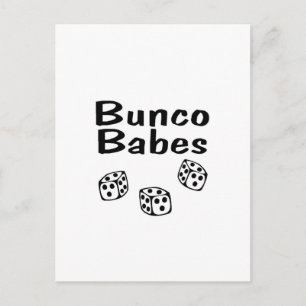 Bunco Babes Vykort