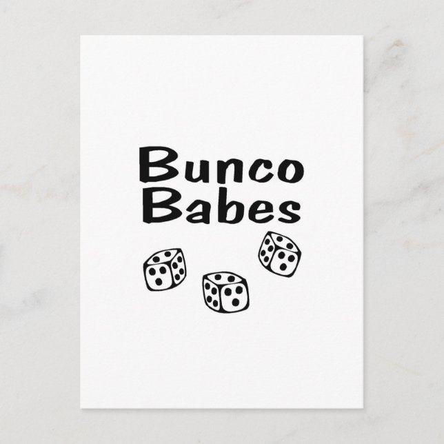 Bunco Babes Vykort (Framsida)