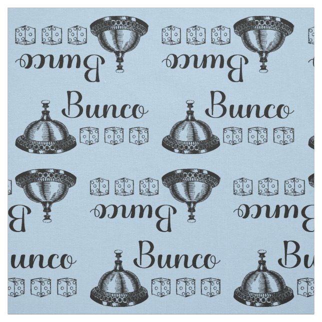 Bunco Bell och Bunco Dice Tyg (Provkarta)